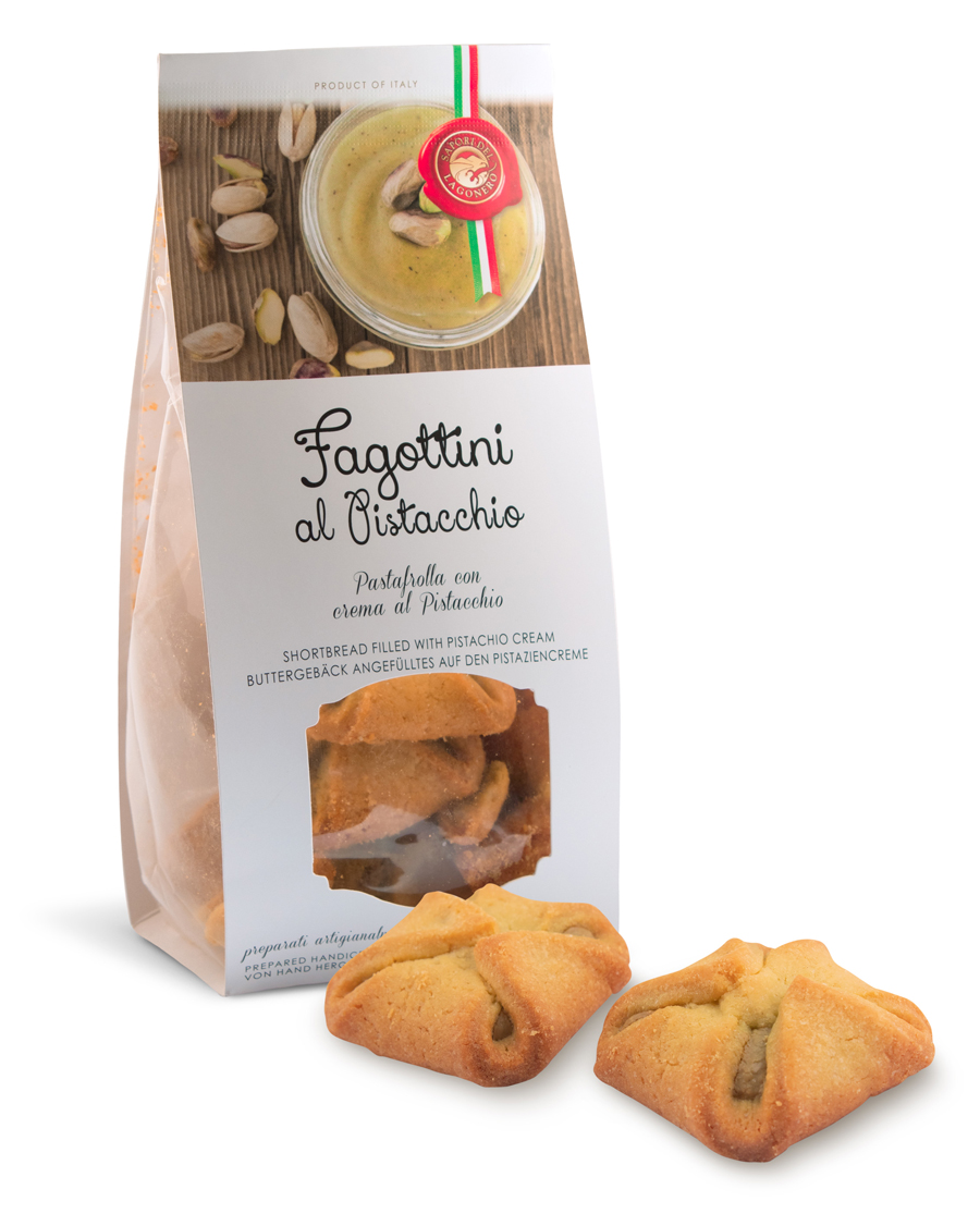 fagottini al pistacchio